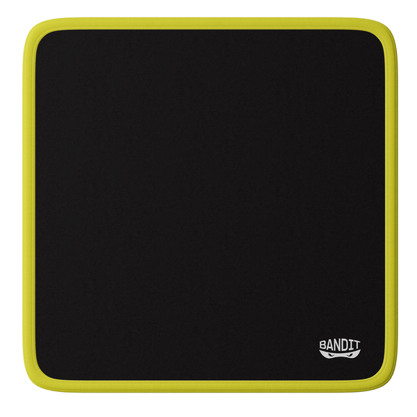 Bandit Simba Gaming Egérpad 250 x 250 mm - Fekete / Sárga