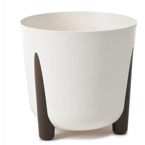 LAMELA FRIDA O 30 cm, krémszínű, 3 lábú, fát imitáló növénytartó (MAT36127)