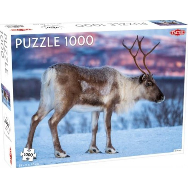 Tactic 58668 puzzel Legpuzzel 1000 stuk(s) Dieren