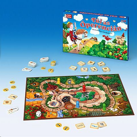 Keller & Mayer Túl az Óperencián társasjáték 1-4 játékos