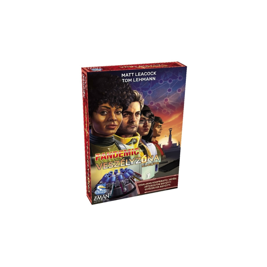 Pandemic: Veszélyzóna - Európa Társasjáték (ZMA33370)
