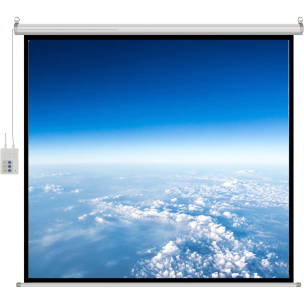 ART FS-100" Elektromos vászon távirányítóval (203x152 - 4:3) Matt fehér