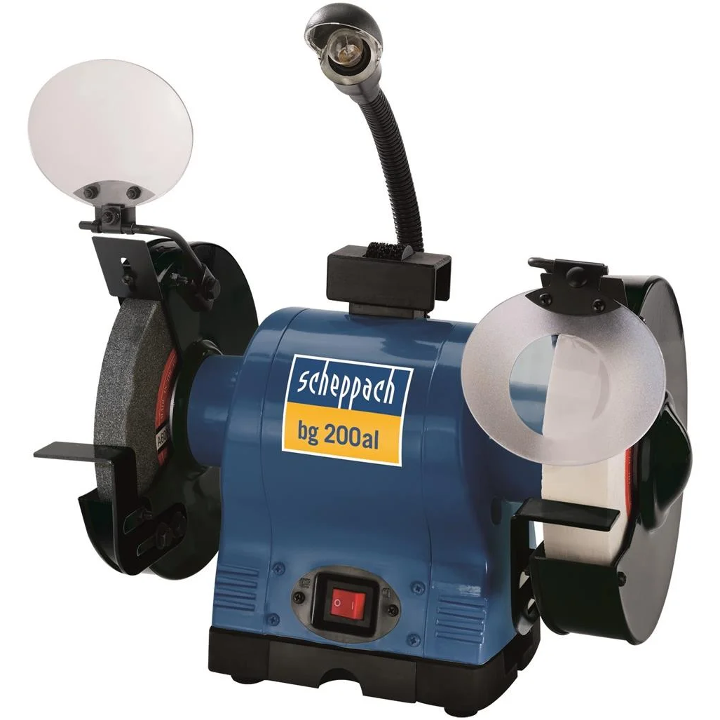 Scheppach BG 200 AL Kettős köszörűgép (SCH4903106901)