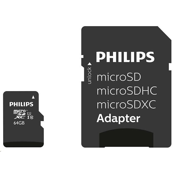 Philips FM64MP45B/00 memoria flash 64 GB MicroSDXC UHS-I Classe 10