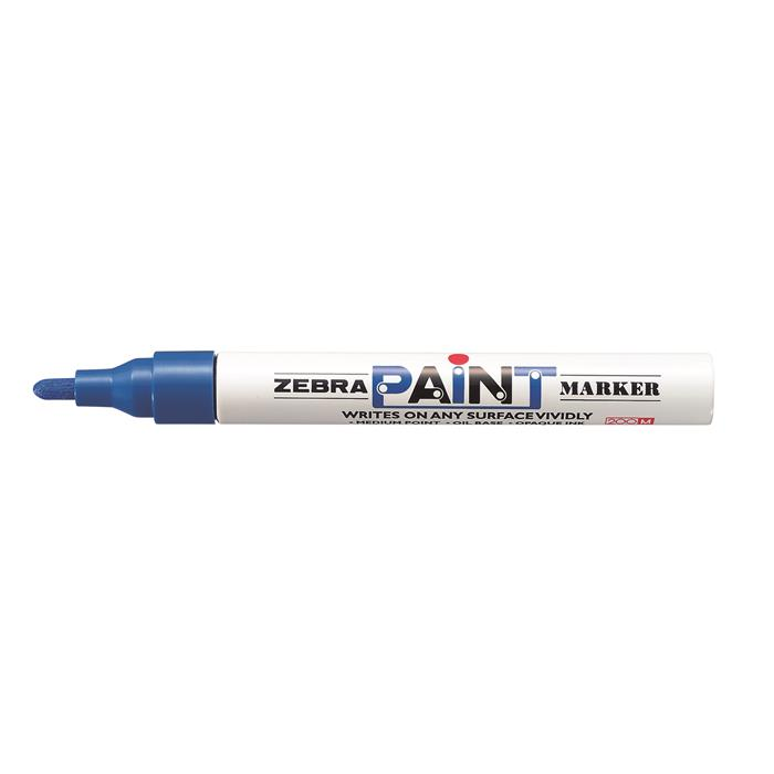 ZEBRA Olejový značkovač PAINT 200M modrý (51012)