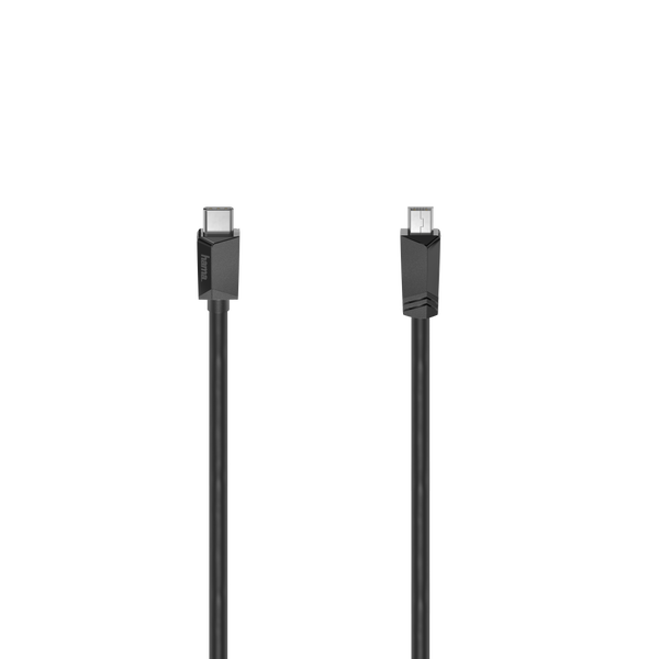 Hama 00200643 USB kábel 0,75 M USB 2.0 USB C Mini-USB A Fekete