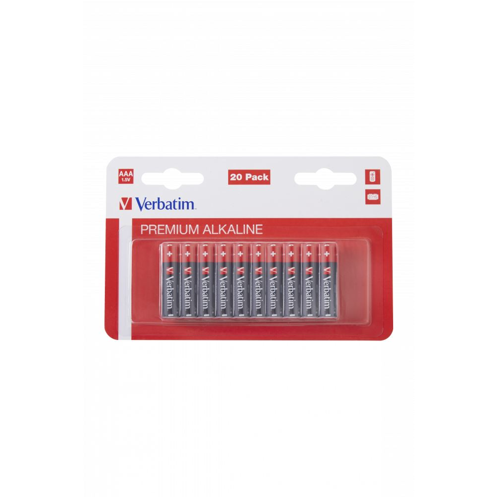 Verbatim 49876 háztartási elem Egyszer használatos elem AAA (v49876)