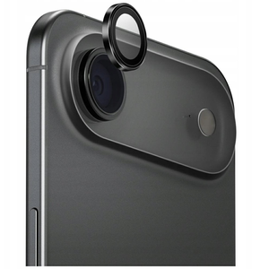 UNIQ Optix Aluminum Camera Lens Protector for iPhone 17 Air with Applicator, Black