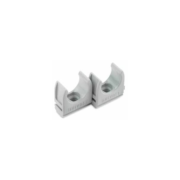 Dietzel Univolt UNIV082211 műanyag világosszürke sorolható CL 16 MÜII 16mm csőbilincs (082211)