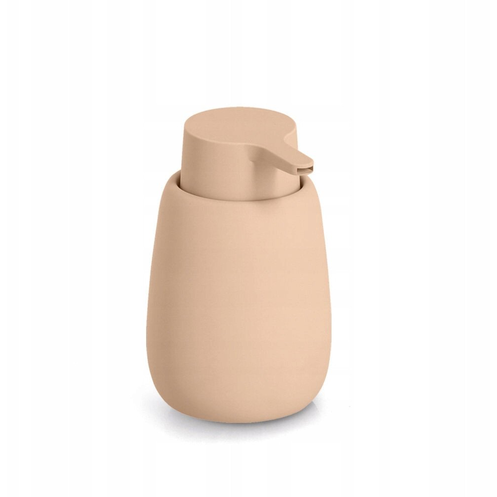 ZELLER Szappanadagoló, kerámia, 8,8×8,8×13,7 cm, krémszín (4003368189949)