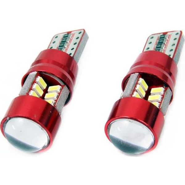  Żarówki W5W T10 Canbus 27 SMD 12/24V białe uniwersalny