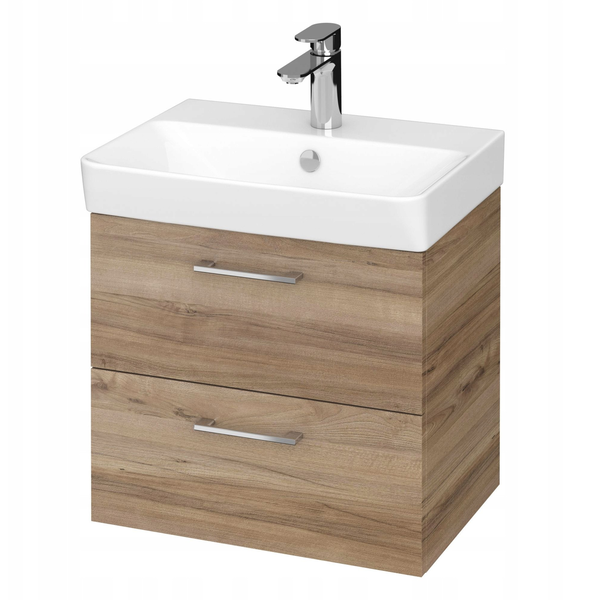 SZAFKA PODUM. LARA SLIM 50 ORZECH DSM FSC MIX70% SGSCH-COC-007574
