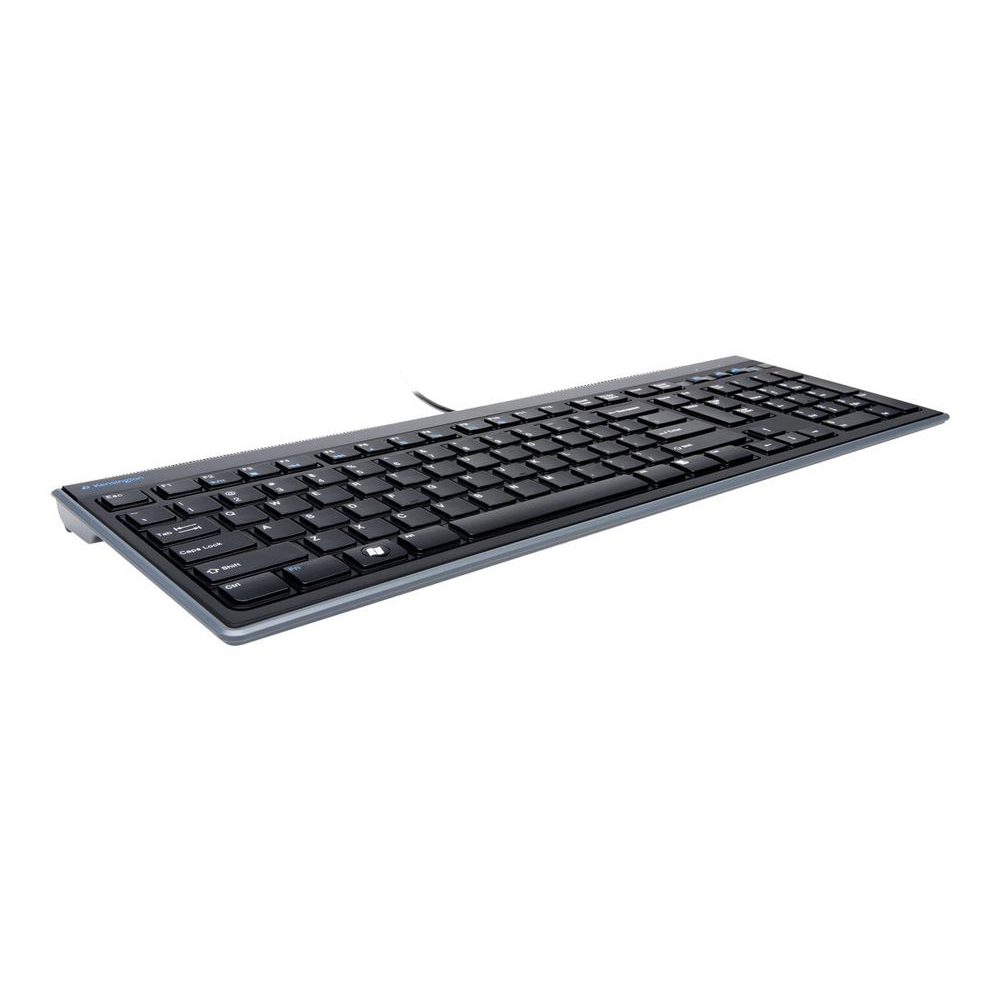 Kensington Advance Fit billentyűzet USB QWERTZ Német Fekete (K72357DE)