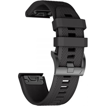 TECH-PROTECT Smooth TPU szíj Garmin Fenix 3/5X/3HR/5X Plus/6X/6X Pro fekete