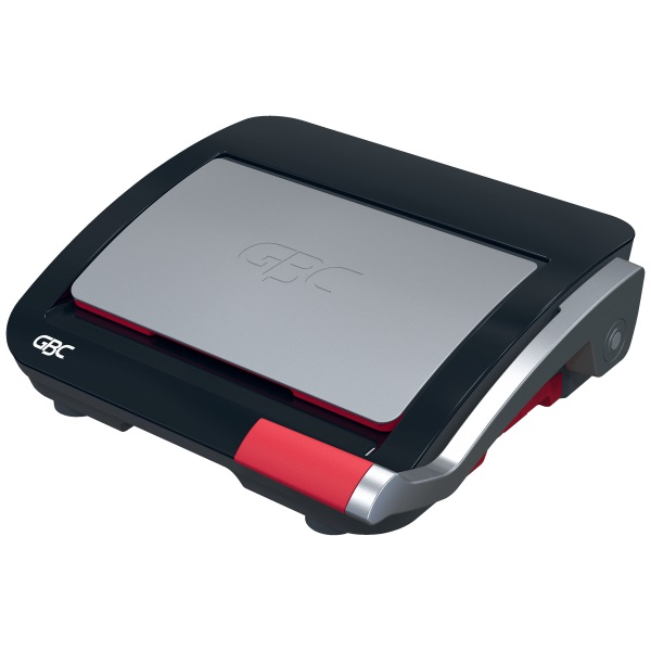 GBC CombBind CB20 Rilegatrice a pettine 240 fogli Nero, Rosso