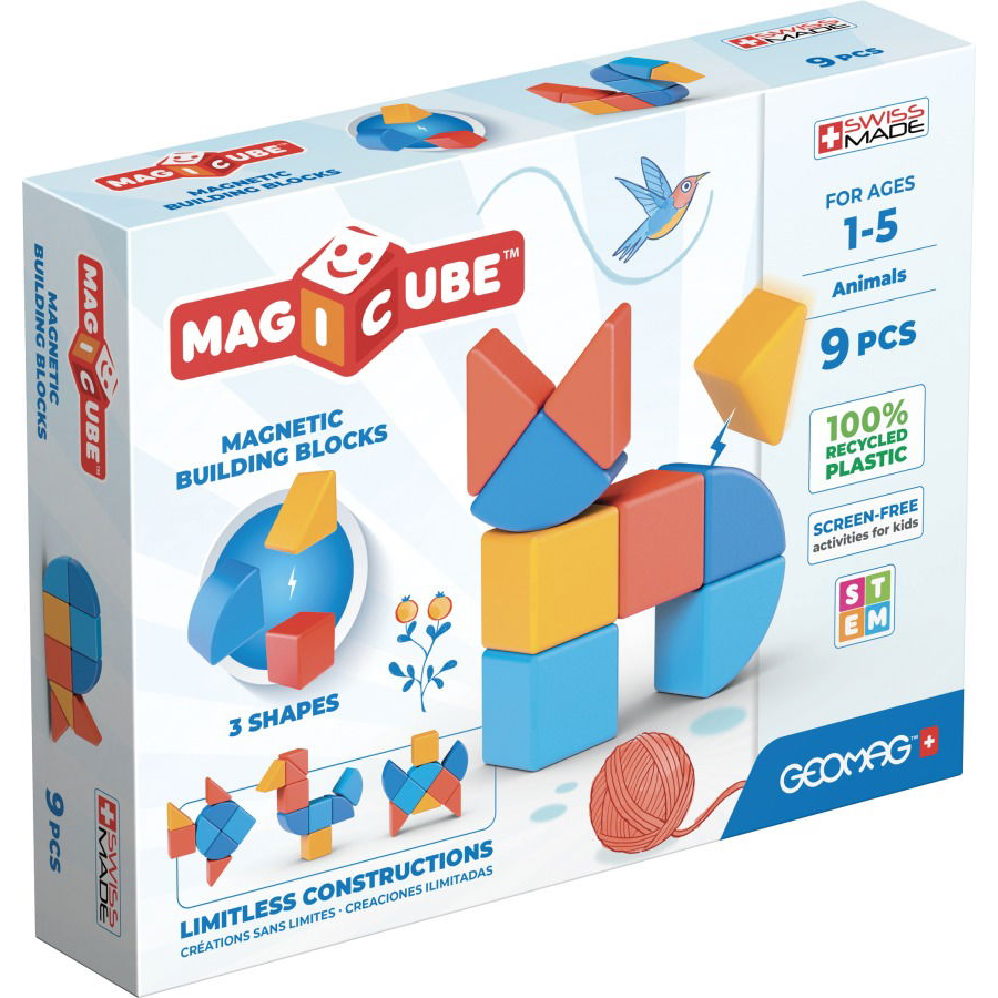 Geomag Magicube Shapes, 9db (0871772002086)