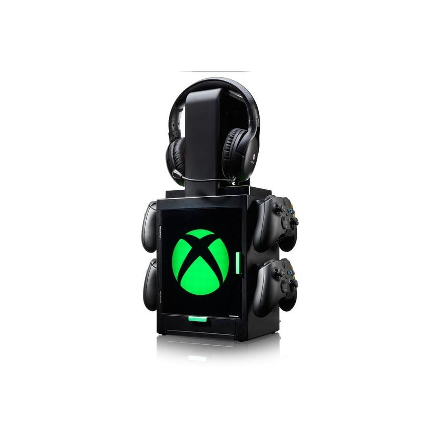 NUMSKULL XBOX Series Kiegészítő LED-világítású játéktartó szekrényes állvány (5056280455844)