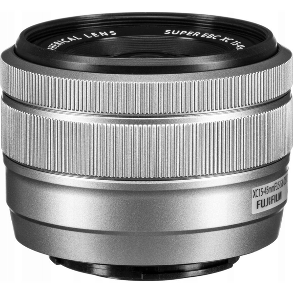 Fujifilm Xc15-45mm f3.5-5.6 ois piz ezüst objektív digitális tükörnélküli fényképezőgéphez