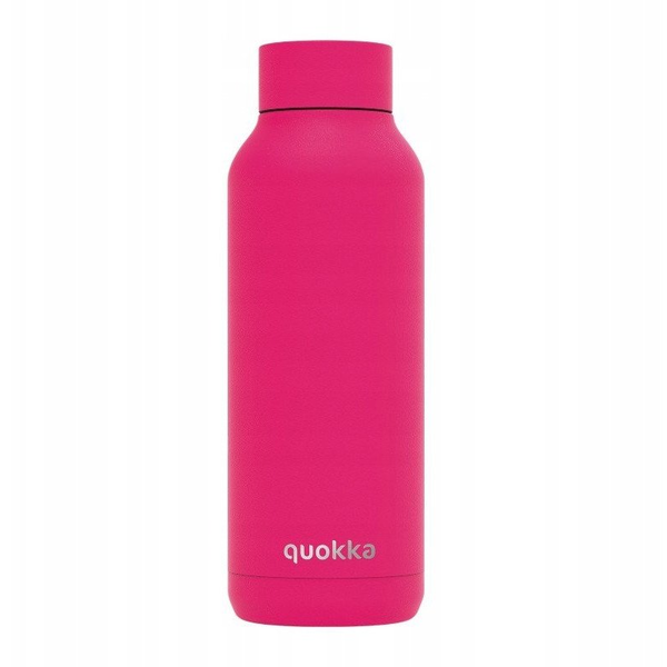 Quokka Solid - Butelka termiczna ze stali nierdzewnej 510 ml (Raspberry Pink)