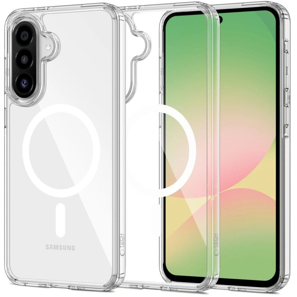 ZONE FlexAir Hybrid Magsafe hátlaptok Samsung Galaxy A17 4G / 5G átlátszó (5906302332434)