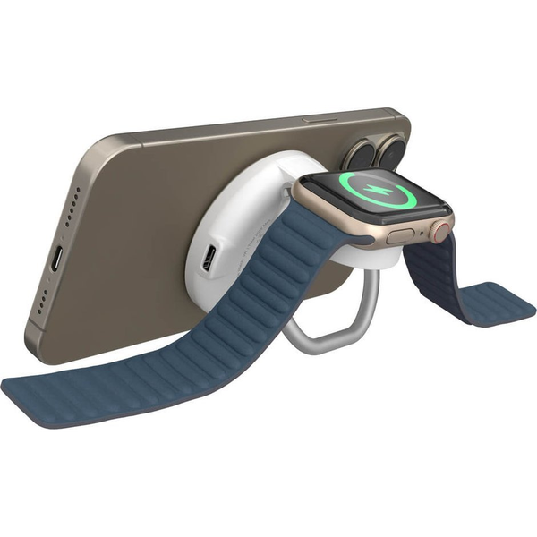 Targus HJ3310WHGL зарядно за мобилни устройства Слушалки, Смартфон, Смарт ръчен часовник Бяла USB Безжично зареждане Бързо зареждане На закрито