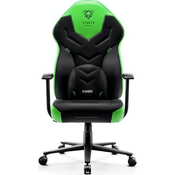 Diablo Chairs X-Gamer 2.0 геймърски стол, нормален размер, черен