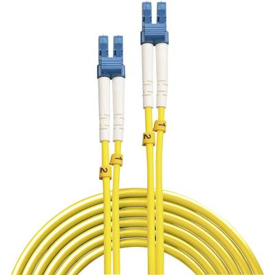 Lindy 47453 InfiniBand en Glasvezelkabel 5 m LC Blauw, Wit, Geel