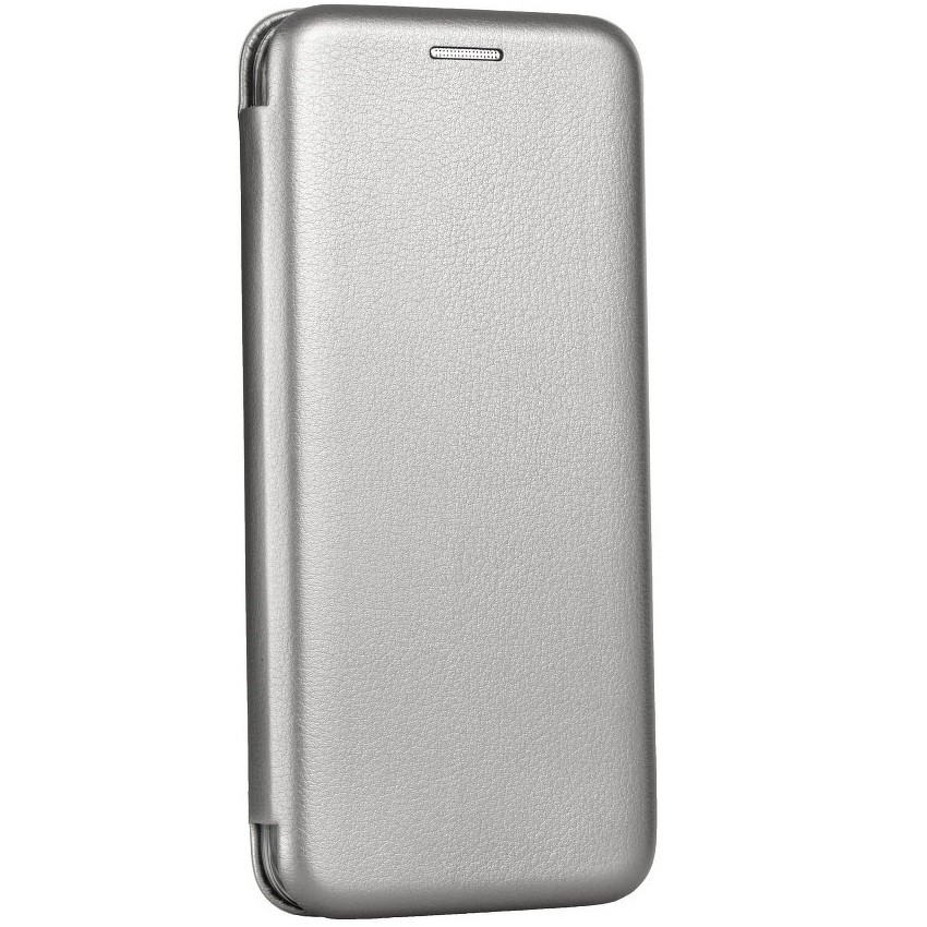 Samsung Galaxy M51 SM-M515F, Oldalra nyíló tok, stand, Forcell Elegance, szürke (93943)