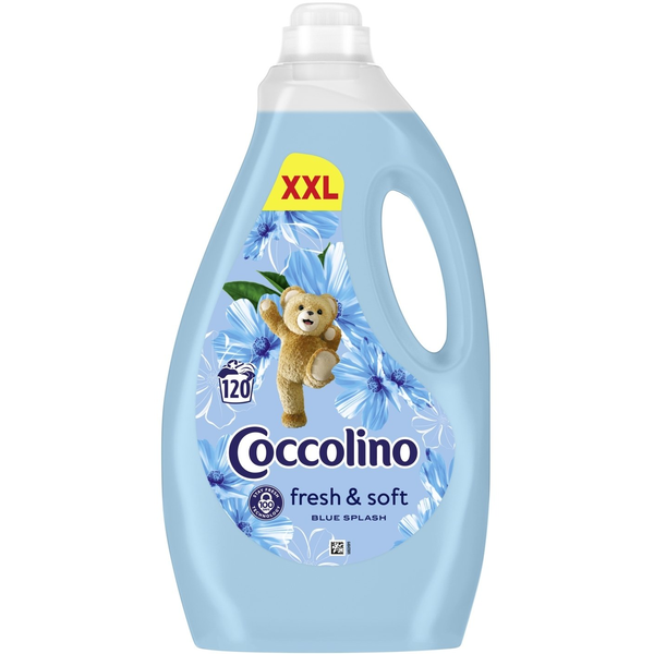 Coccolino Fresh&Soft tekutá aviváž Blue Splash 3L 120 praní