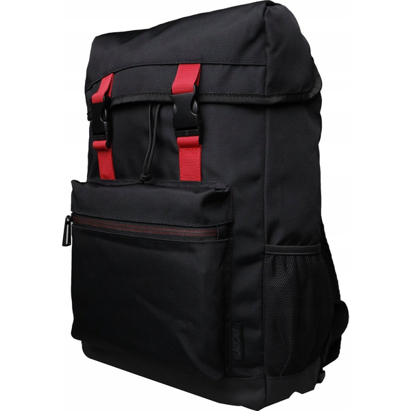 Acer GP.BAG11.02A taske og etui til laptop 39,6 cm (15.6") Rygsæk Sort, Rød