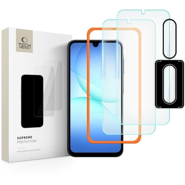 Tvrzené sklo Tech-protect pro Samsung Galaxy A17 5G, 3 ks