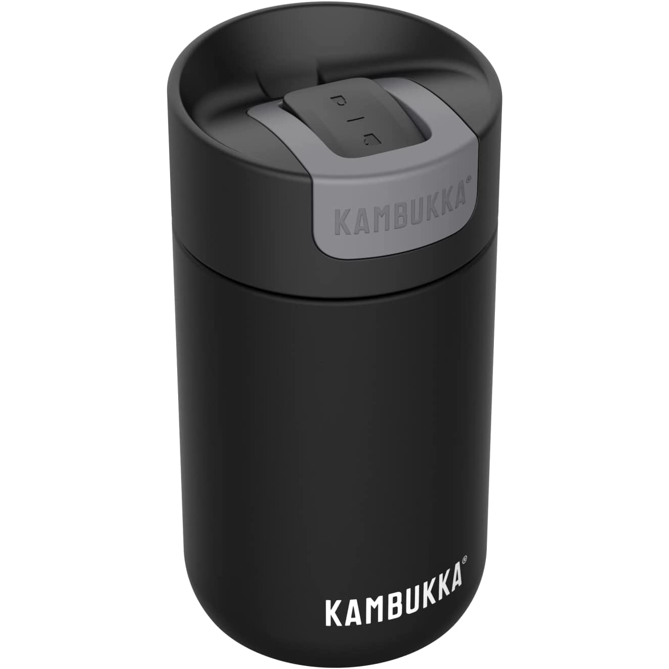 Kambukka Olympus Jet Black 300ml Termosz - Fekete (11-02010)