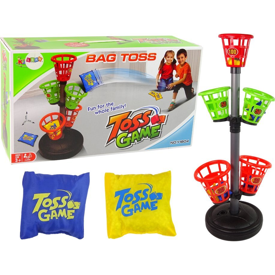 LeanToys Ügyességi Célba Dobó Játék Kosarak 3+ (13106)