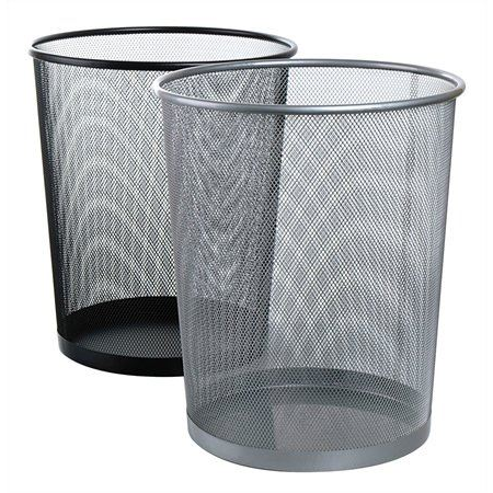 Victoria papírkosár fémhálós ezüst (IVIC57 / L5001 SILVER) (L5001 SILVER)