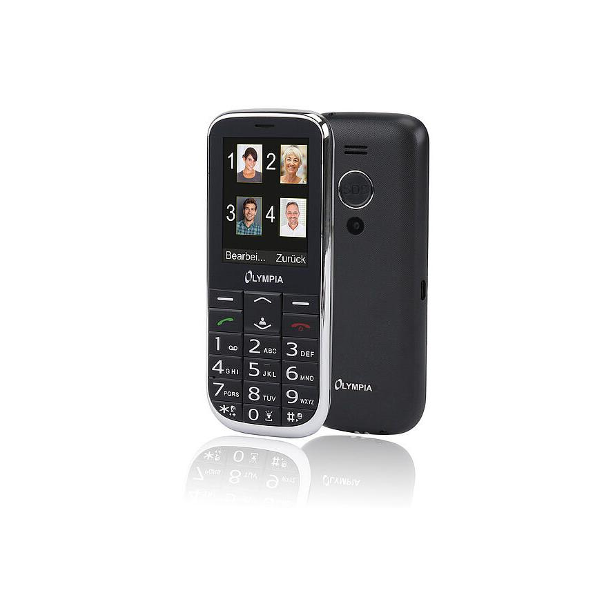 Olympia Mobiltelefon Joy II schwarz extragroße Tasten (2219) (2219)