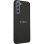Guess PU Saffiano Samsung Galaxy S22 bőr hátlap tok, fekete