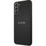 Guess PU Saffiano Samsung Galaxy S22 bőr hátlap tok, fekete