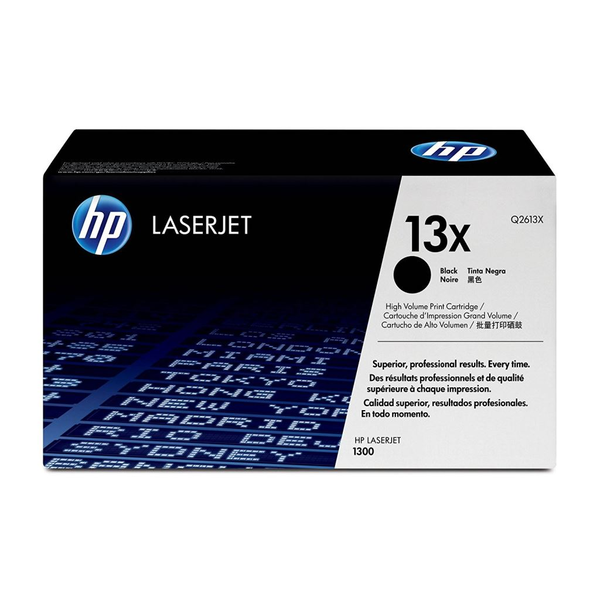 HP 13X High Yield Black Original LaserJet Toner Cartridge tonerová náplň 1 kusů