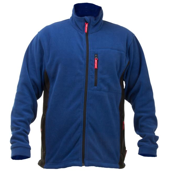 Fleece Pulóver Tengerészkék és Fekete, XXXL, Lahti (LPBP23XL)