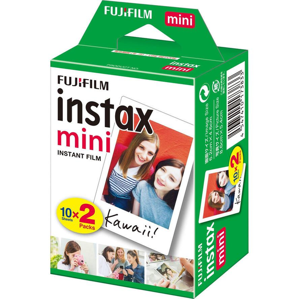 Fujifilm Instax Mini Film Glossy Dupla (20 lap) (4547410364866)