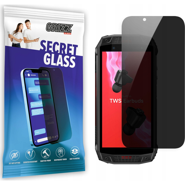  GrizzGlass Szkło prywatyzujące GrizzGlass SecretGlass UleFone Armor 15