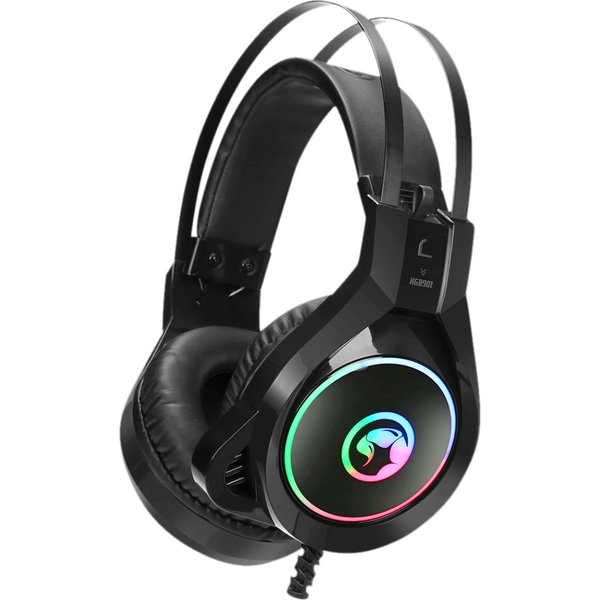 Căști de gaming Marvo HG8901 argintii, cablu de 2,1 m