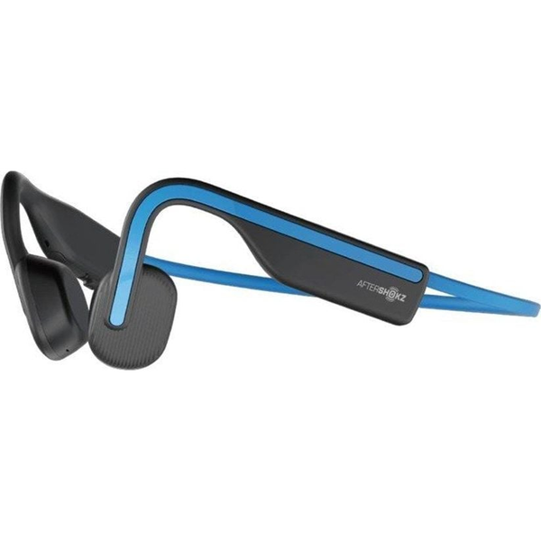 SHOKZ OpenMove Auriculares Inalámbrico gancho de oreja, Banda para cuello Llamadas/Música USB Tipo C Bluetooth Azul, Gris