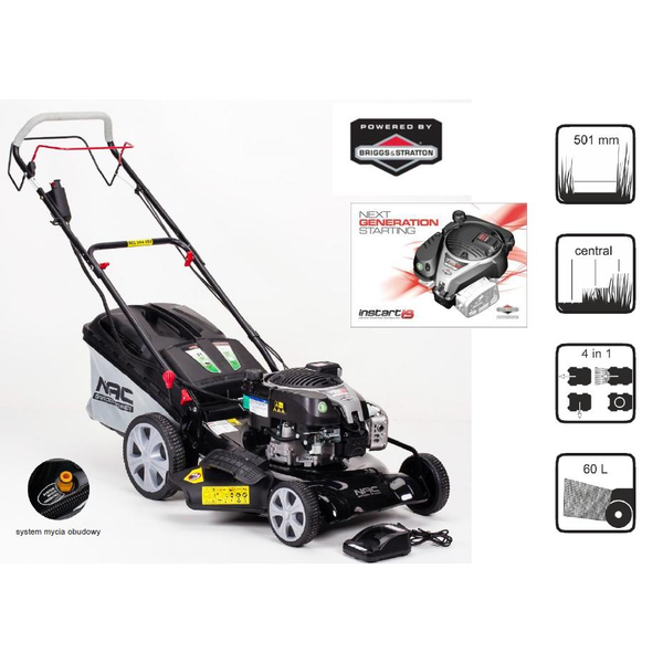 NAC LS50-775IS-HSDF benzines fűnyíró 50cm Briggs & Stratton