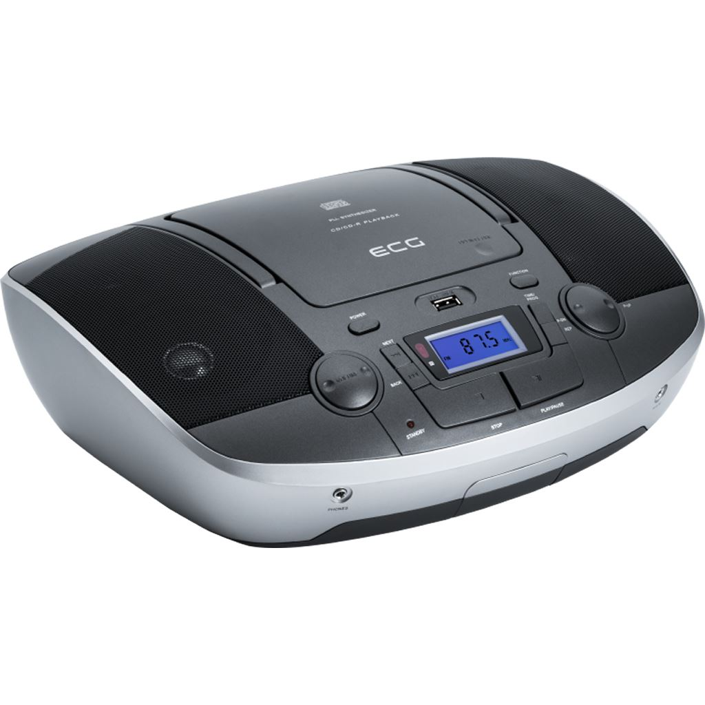 ECG CDR 1000 hordozható rádió CD lejátszóval (CDR 1000)