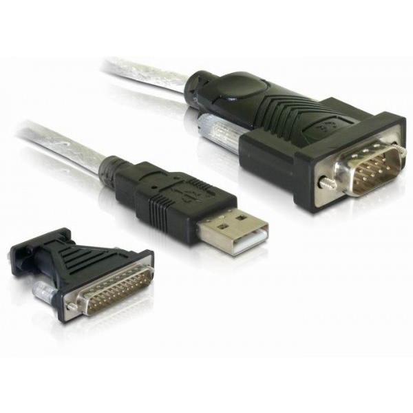 USB Кабел Delock, 61308, RS232 FTDI, 1.8м