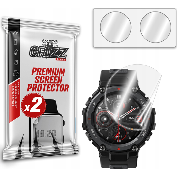  GrizzGlass Folia ceramiczna GrizzGlass CeramicFilm do Amazfit T-Rex Pro