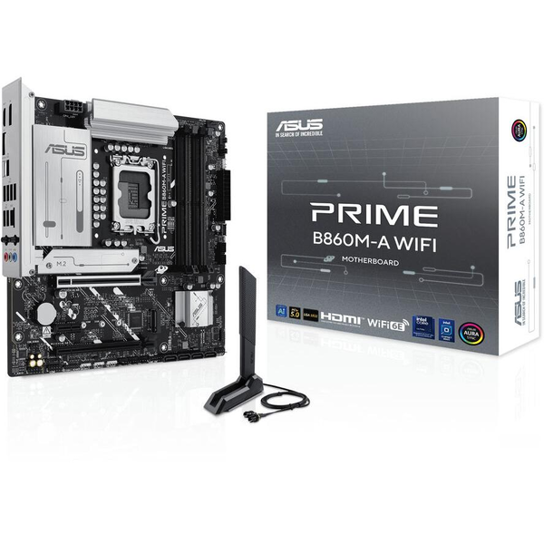 ASUS PRIME B860M-A WIFI Intel B860 LGA 1851 (Socket V1) Micro ATX
