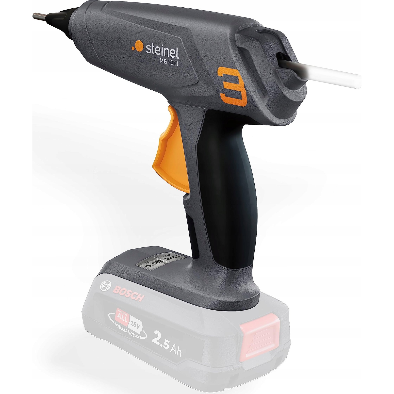 Steinel KLEBEPISTOLE MOBILEGLUE 3011 FS Ragasztópisztoly akku nélkül 11 mm 18 V 1 db (ST069001)