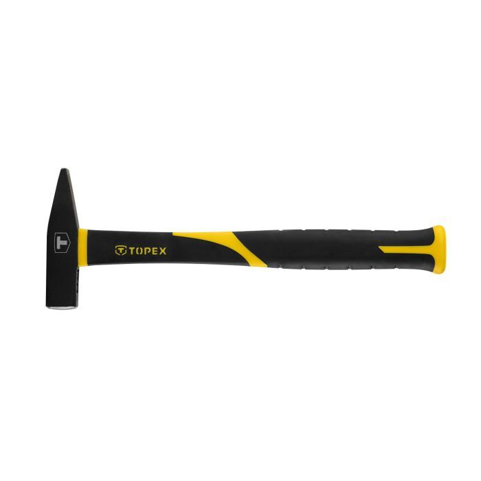 Topex általános kalapács 300g, üvegszál nyél, gumi markolat (02A833) (02A833)